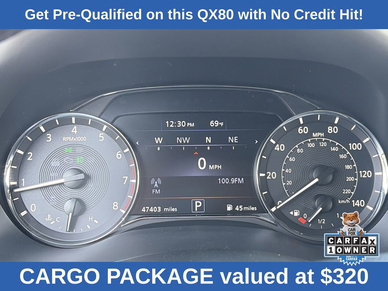 Used 2023 INFINITI QX80 Sensory w/ Cargo Package image 22