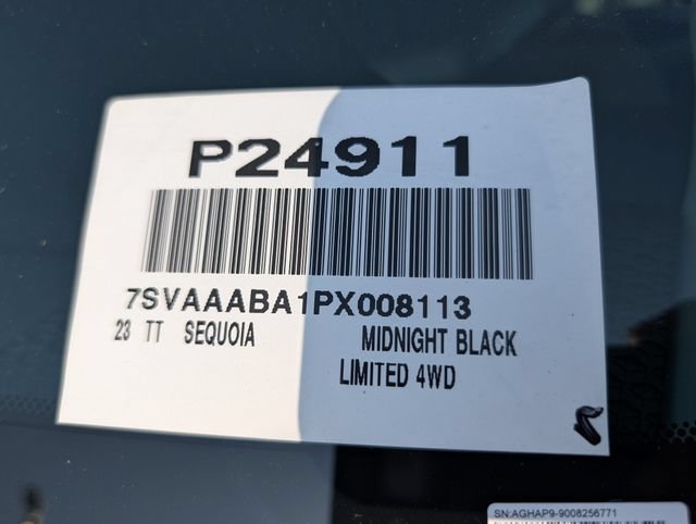Certified 2023 Toyota Sequoia Limited w/ Tow Technology Package AWD/4WD image 40