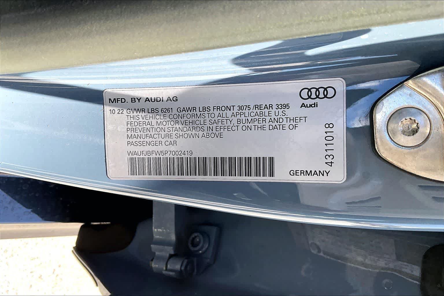 Used 2023 Audi e-tron GT Premium Plus AWD/4WD image 20