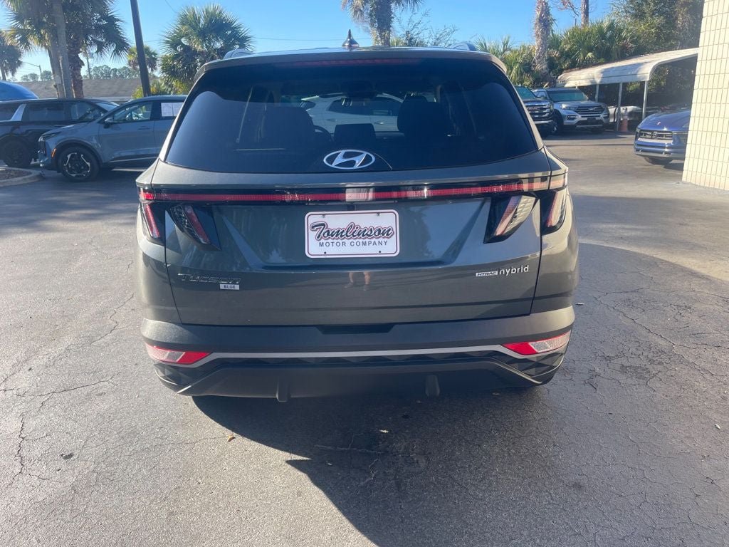 Used 2023 Hyundai Tucson Blue AWD/4WD image 4
