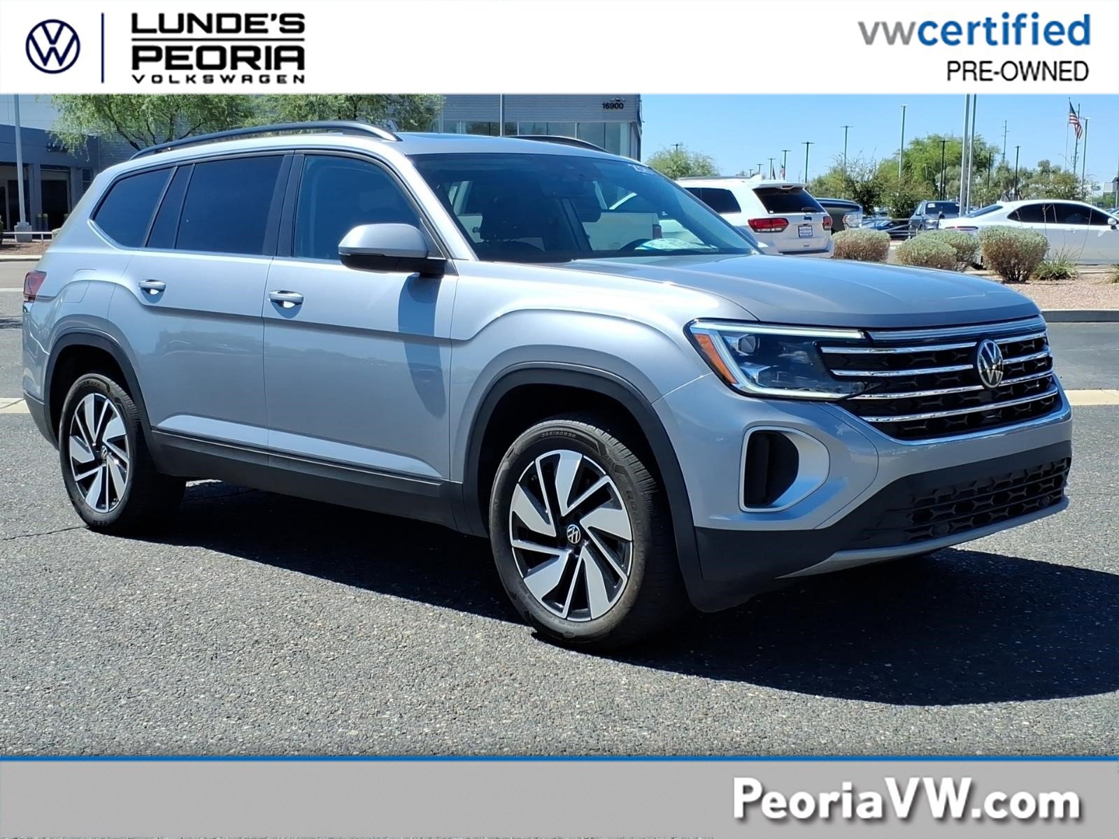 Certified 2026 Volkswagen Atlas SE w/ Panoramic Sunroof Package