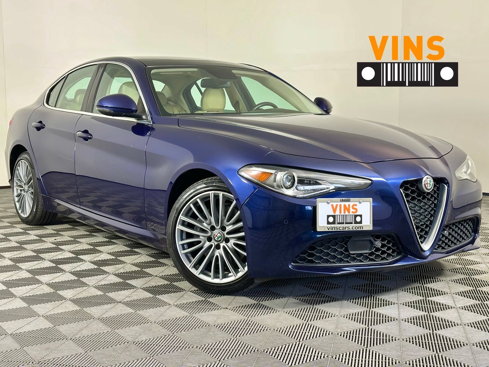 Used 2017 Alfa Romeo Giulia Ti w/ TI Lusso Light Wood Package AWD/4WD image 1