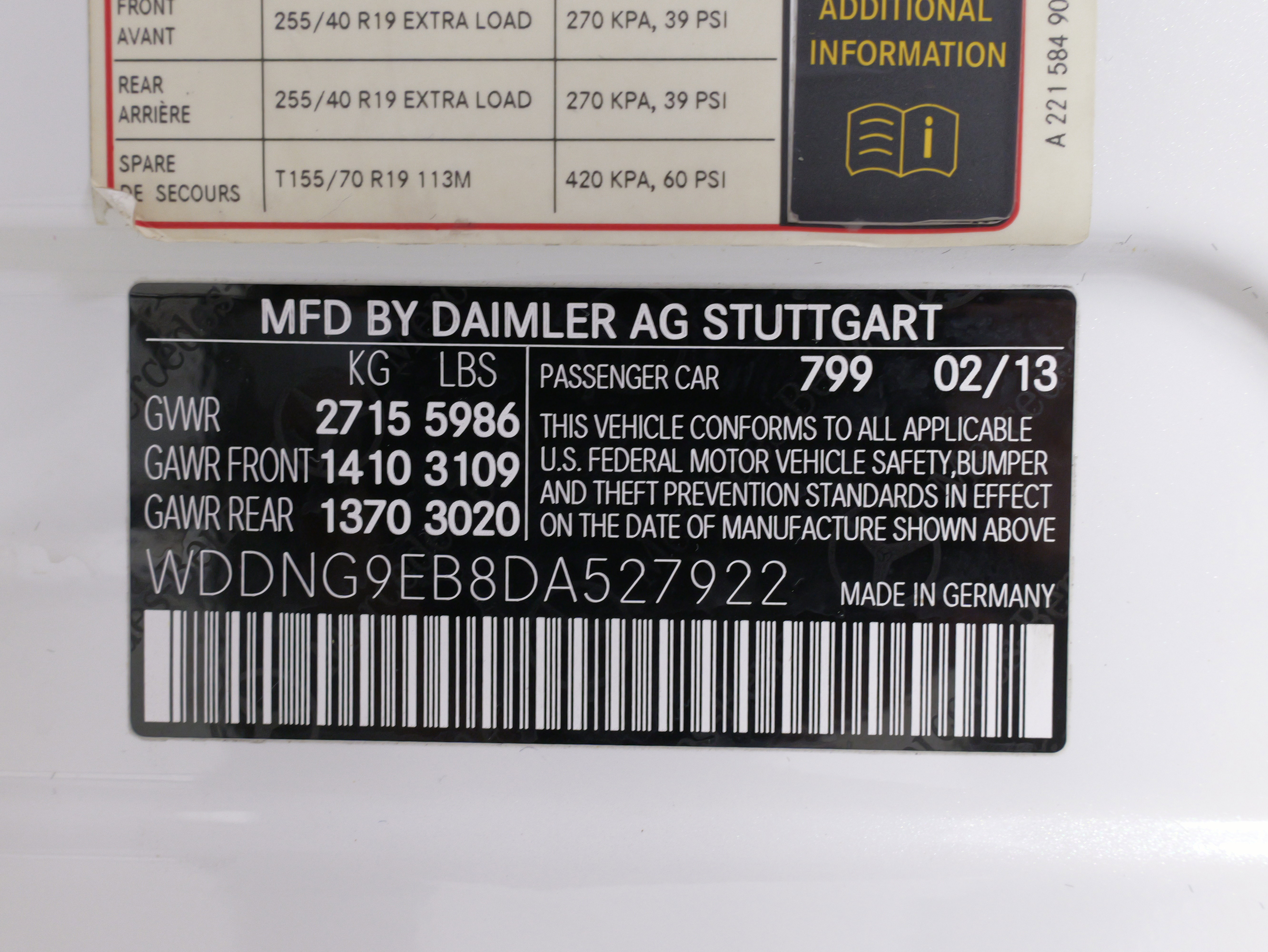 Used 2013 Mercedes-Benz S 550 4MATIC image 63