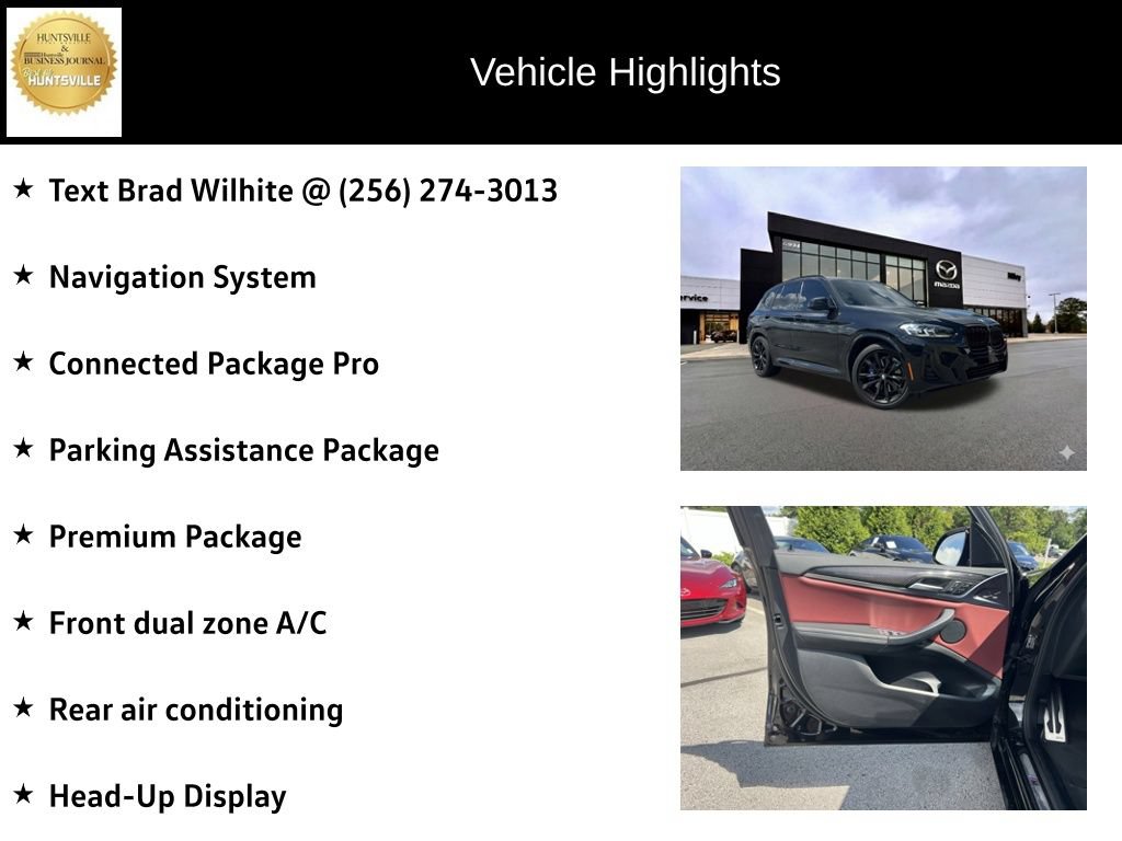 Used 2024 BMW X3 M40i w/ Premium Package AWD/4WD image 6