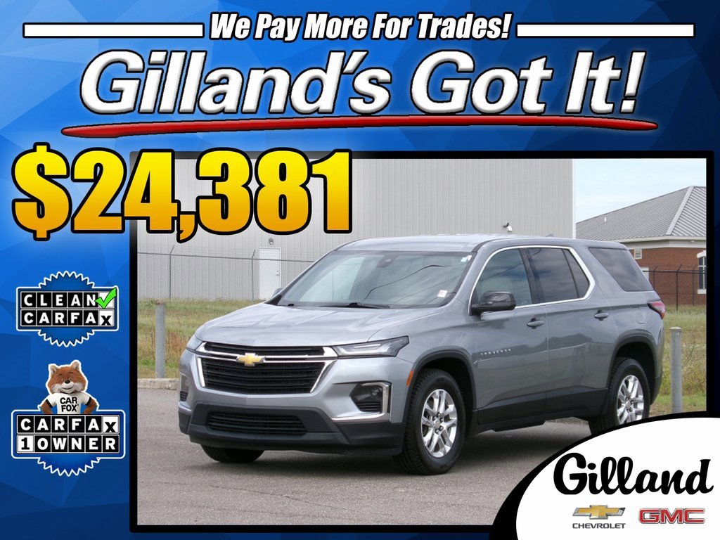 Used 2023 Chevrolet Traverse LS image 1