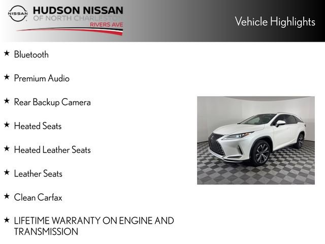 Used 2021 Lexus RX 350L FWD w/ Premium Package image 10