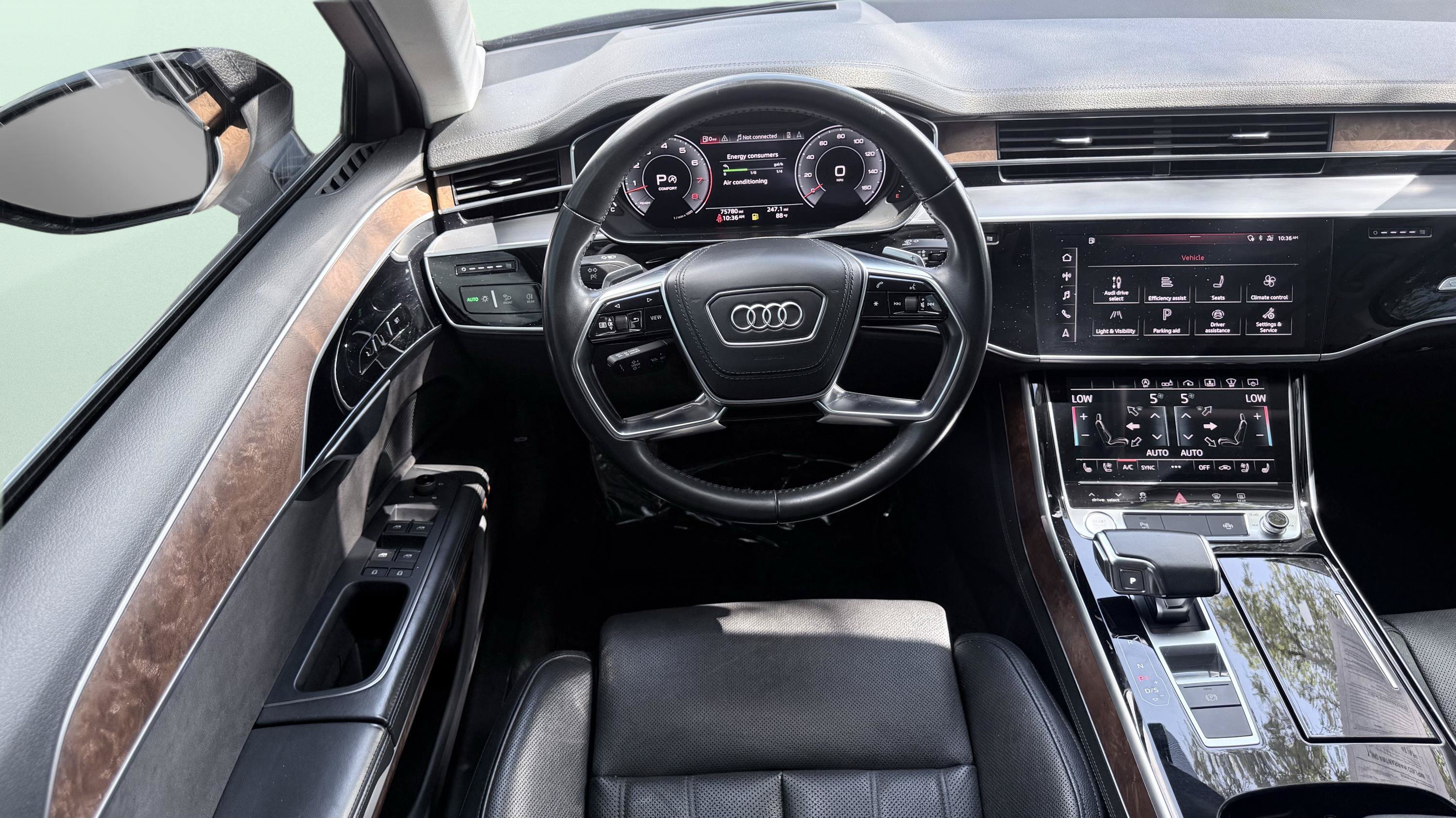 Used 2020 Audi A8 L 3.0T w/ Executive Package AWD/4WD image 49