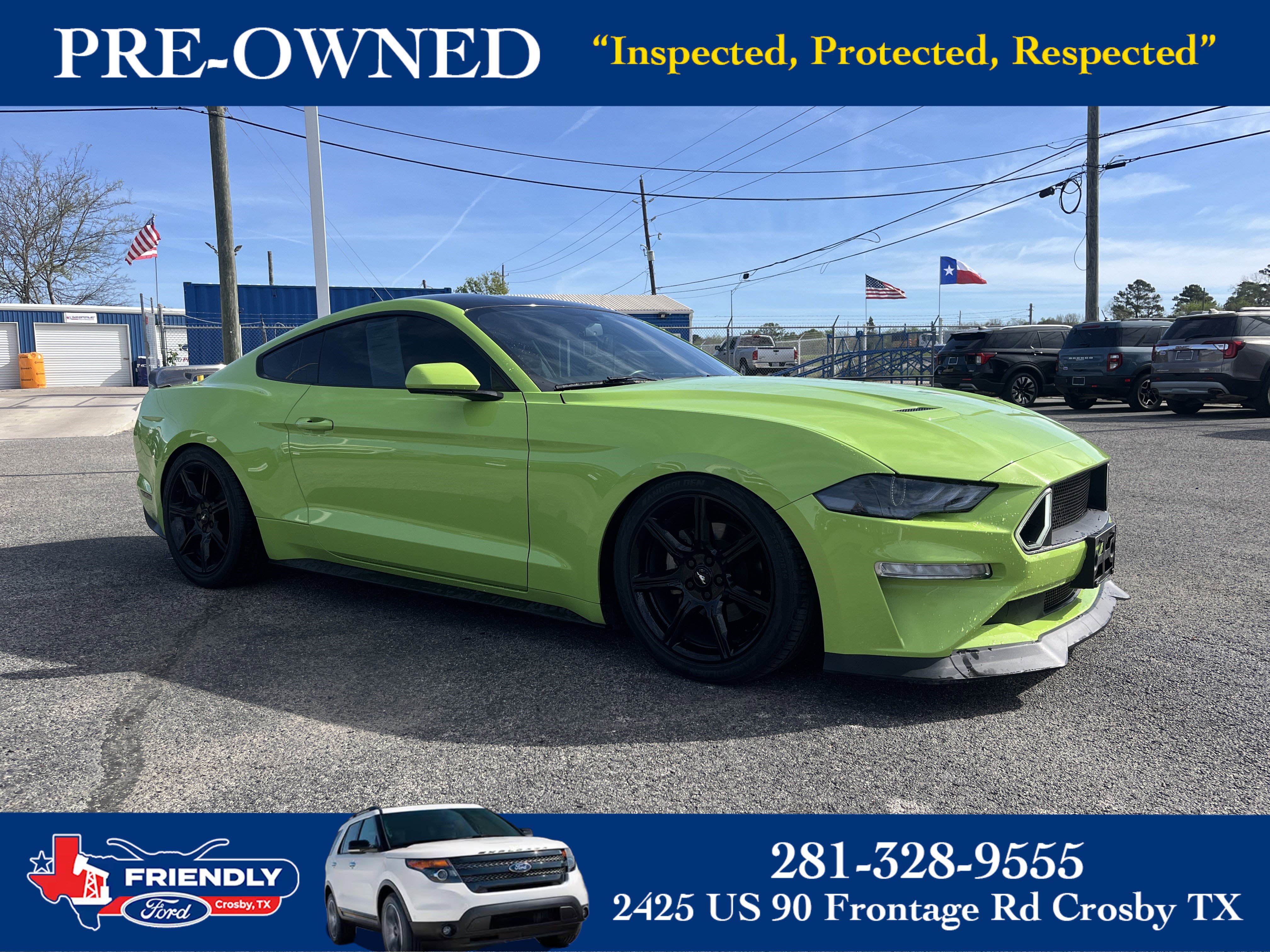 Used 2020 Ford Mustang EcoBoost w/ Equipment Group 101A image 1