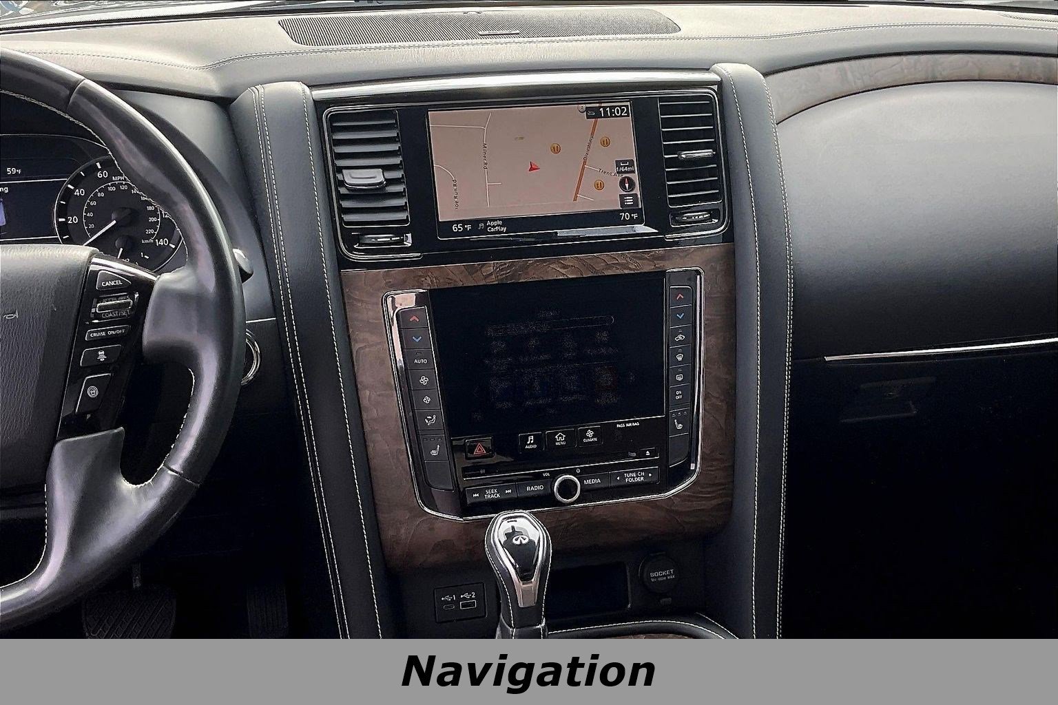 Used 2021 INFINITI QX80 Premium Select w/ All-Season Package AWD/4WD image 9