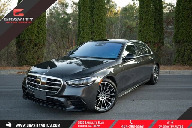 Used 2021 Mercedes-Benz S 580 4MATIC Sedan w/ AMG Line image 1