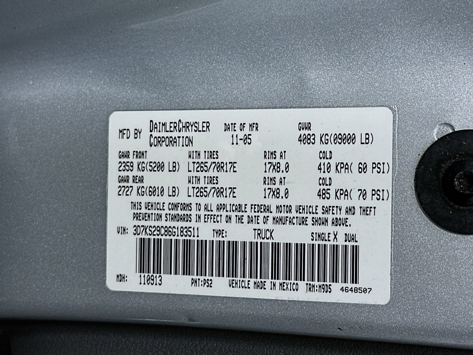Used 2006 Dodge Ram 2500 Truck SLT AWD/4WD image 31