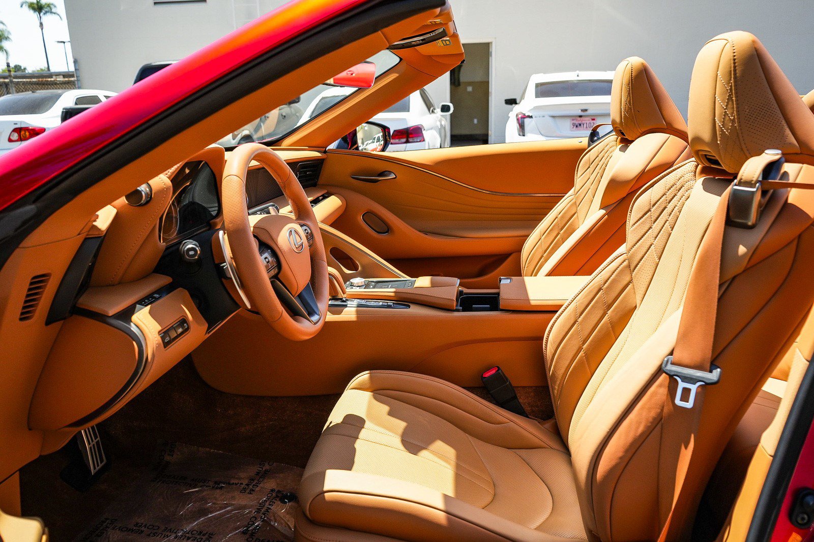 Used 2021 Lexus LC 500 Convertible w/ Touring Package RWD image 21