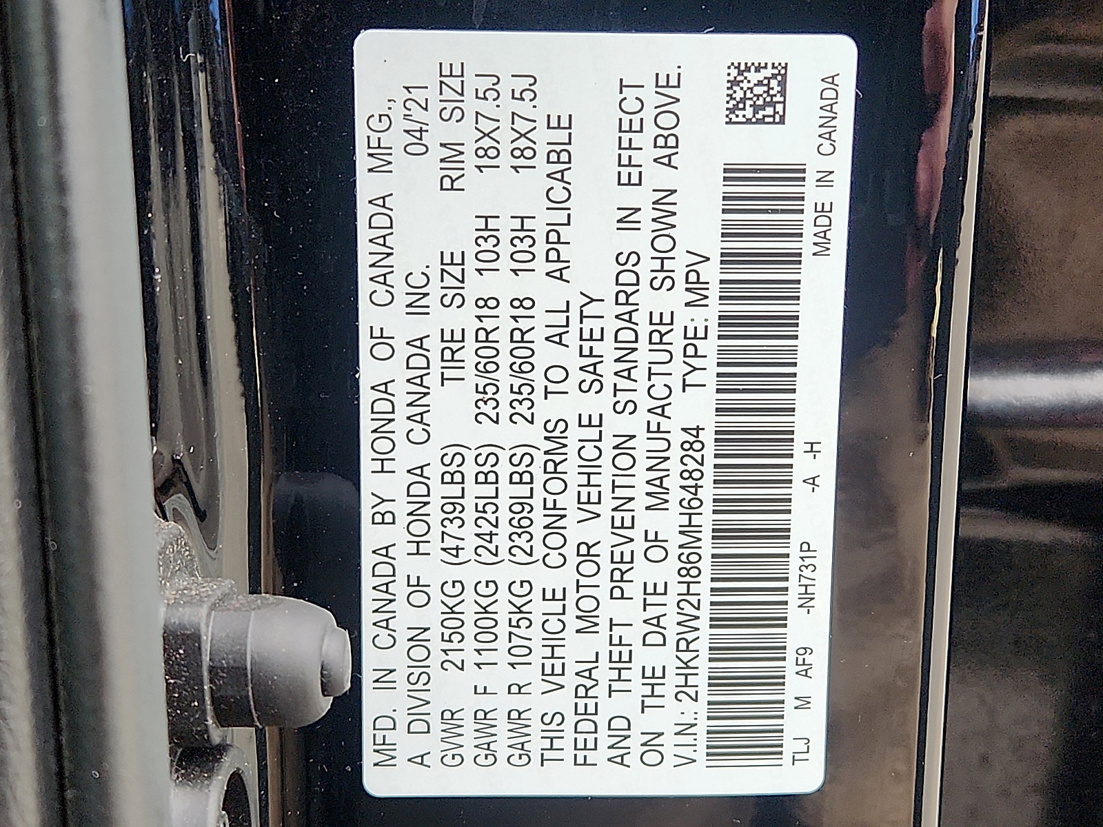 Used 2021 Honda CR-V EX-L image 28