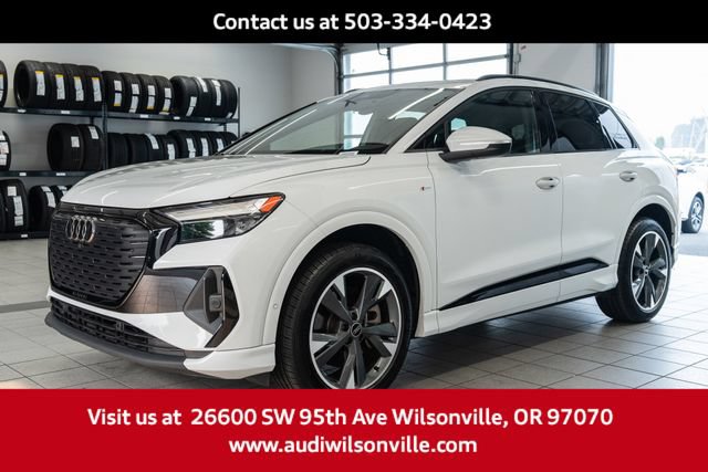 Used 2023 Audi Q4 e-tron Premium Plus w/ Premium Plus AWD/4WD image 3