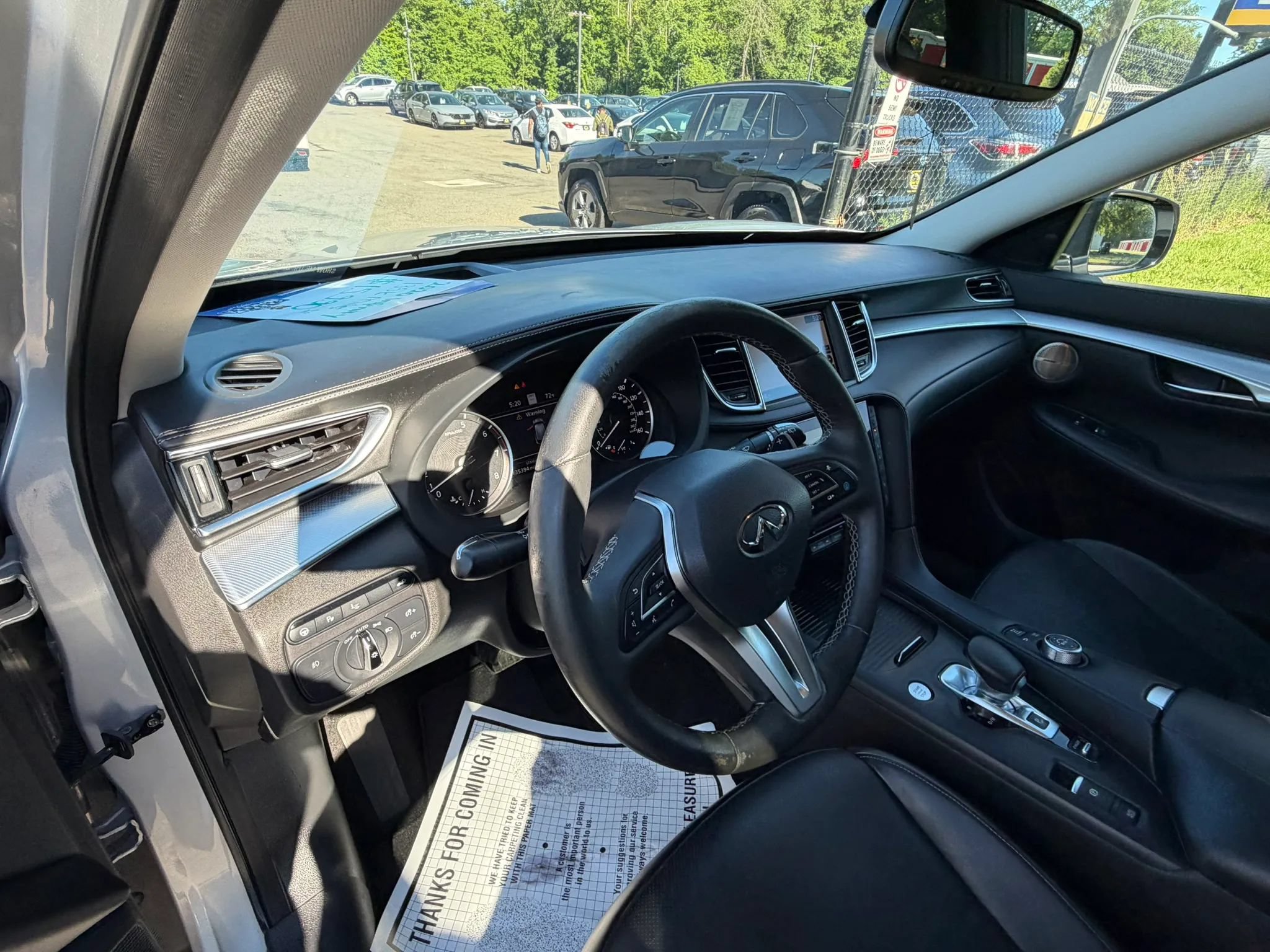 Used 2020 INFINITI QX50 Sensory w/ Proactive Package AWD/4WD image 9