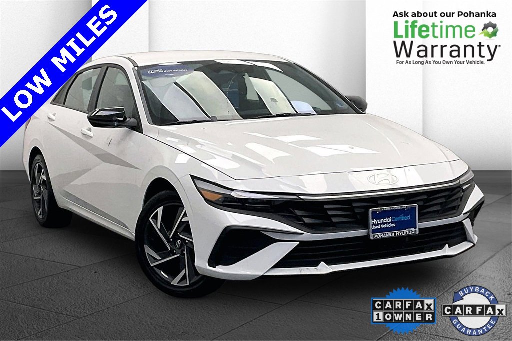 Certified 2025 Hyundai Elantra SEL