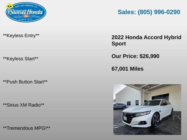 Used 2022 Honda Accord Sport image 7