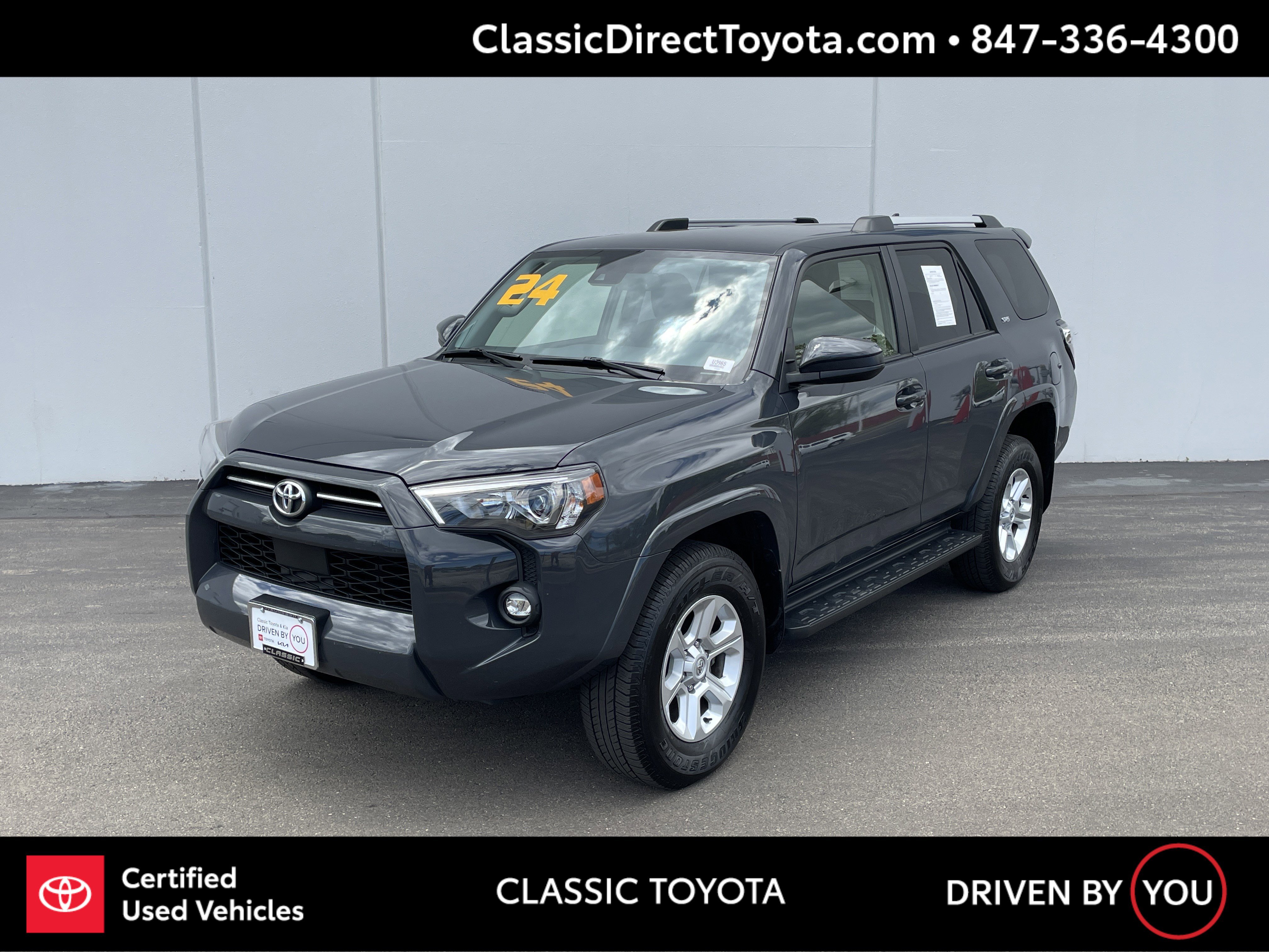 Certified 2024 Toyota 4Runner SR5