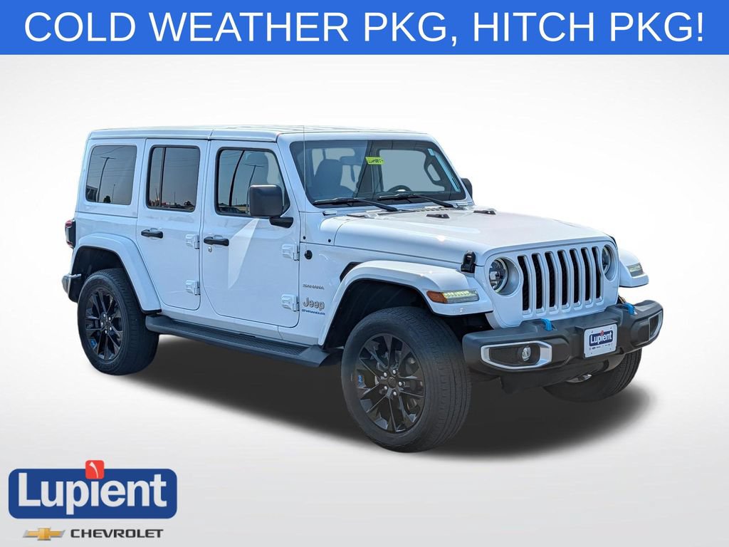 Used 2023 Jeep Wrangler Unlimited Sahara w/ Cold Weather Group AWD/4WD image 1