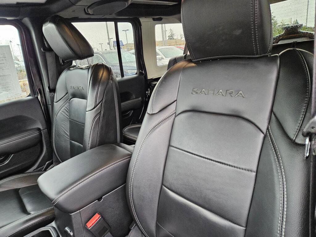 Used 2021 Jeep Wrangler Unlimited Sahara 4xe w/ Cold Weather Group image 19