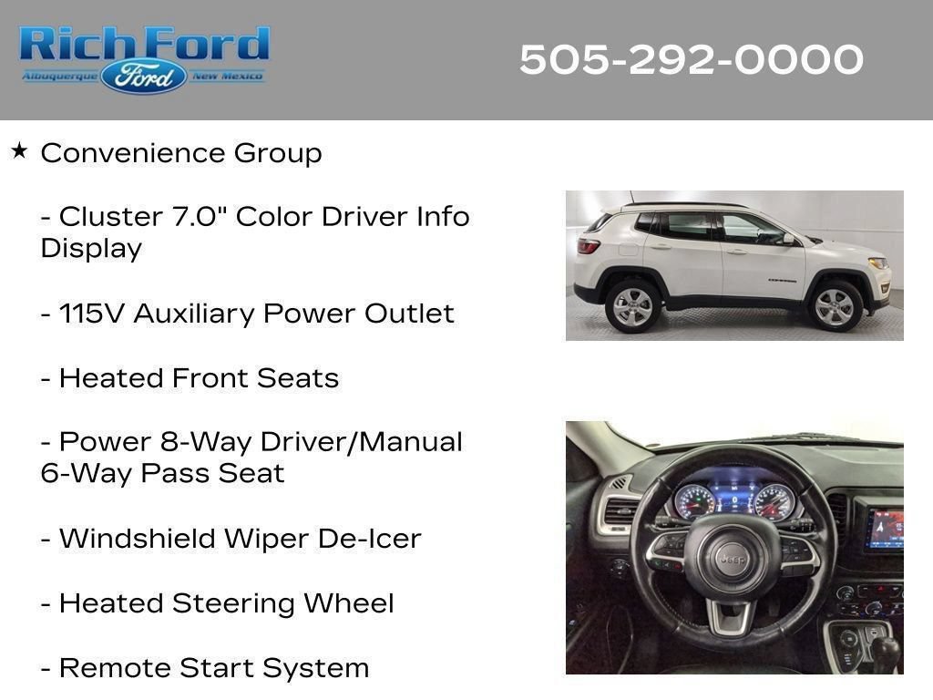 Used 2021 Jeep Compass Latitude w/ Convenience Group AWD/4WD image 26