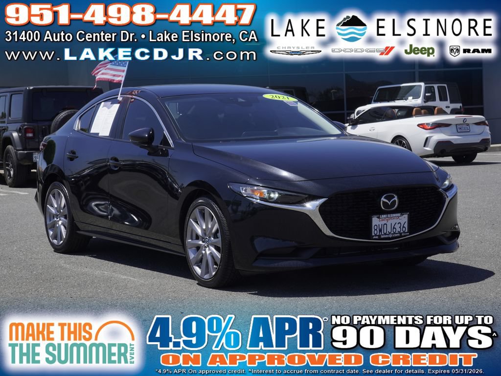 Used 2021 MAZDA MAZDA3 s