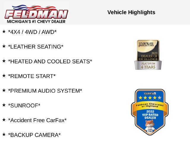 Used 2020 Chevrolet Silverado 1500 High Country w/ LPO, Dark Essentials Package AWD/4WD image 3