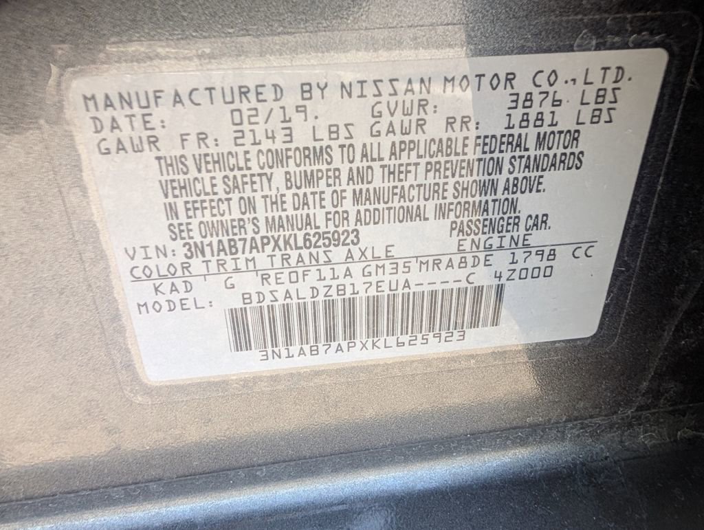 Used 2019 Nissan Sentra SV image 22