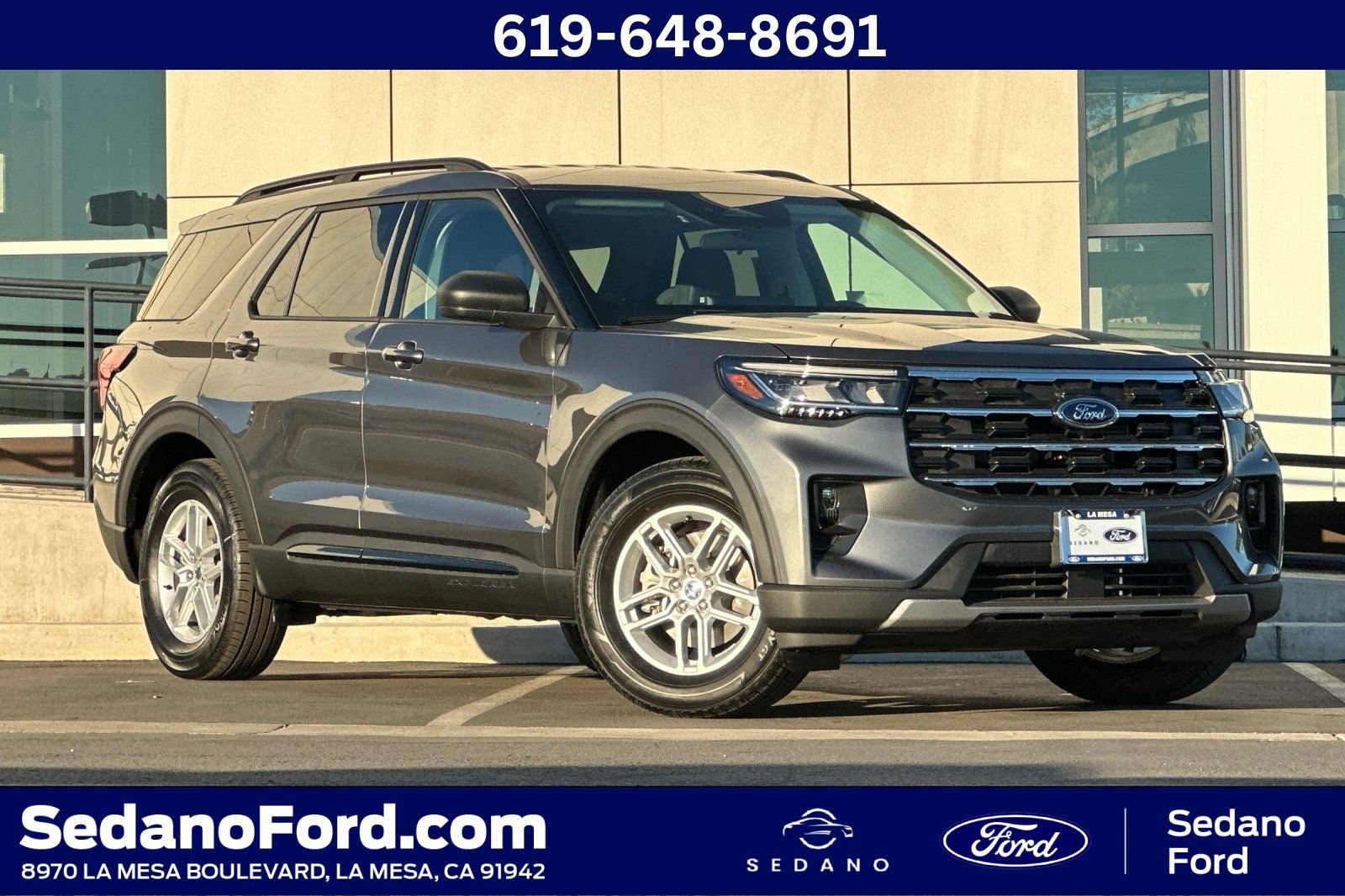 New 2026 Ford Explorer Active w/ Active Comfort Package RWD image 1