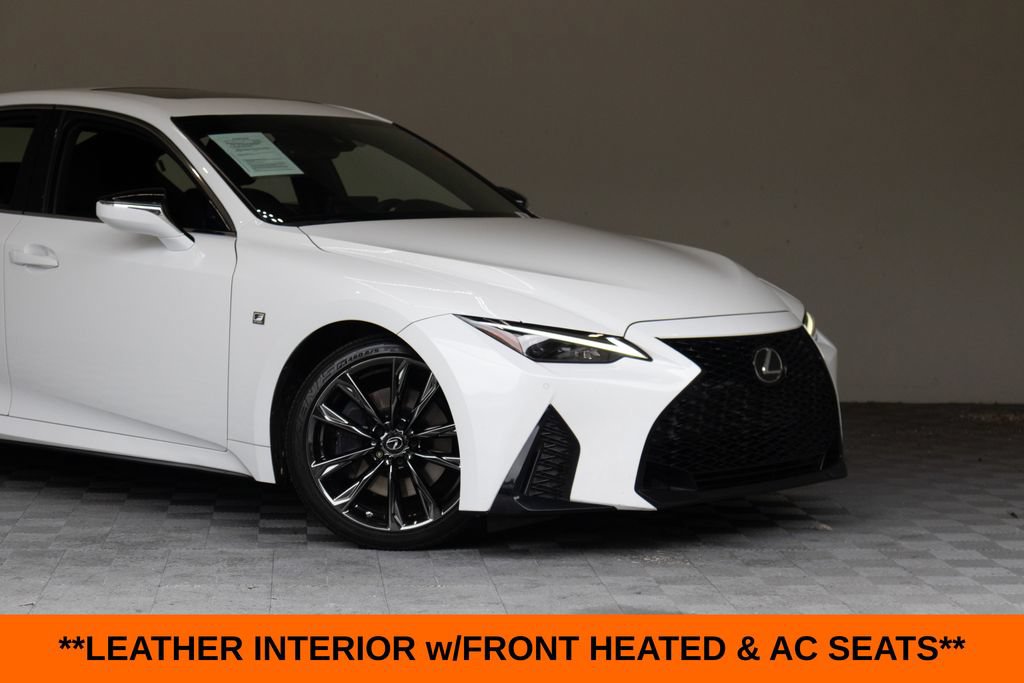 Used 2022 Lexus IS 350 F Sport w/ Accessory Package RWD image 3