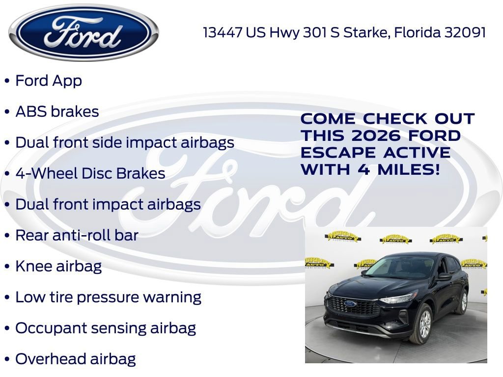 New 2026 Ford Escape Active w/ Tech Pack #1 FWD image 25