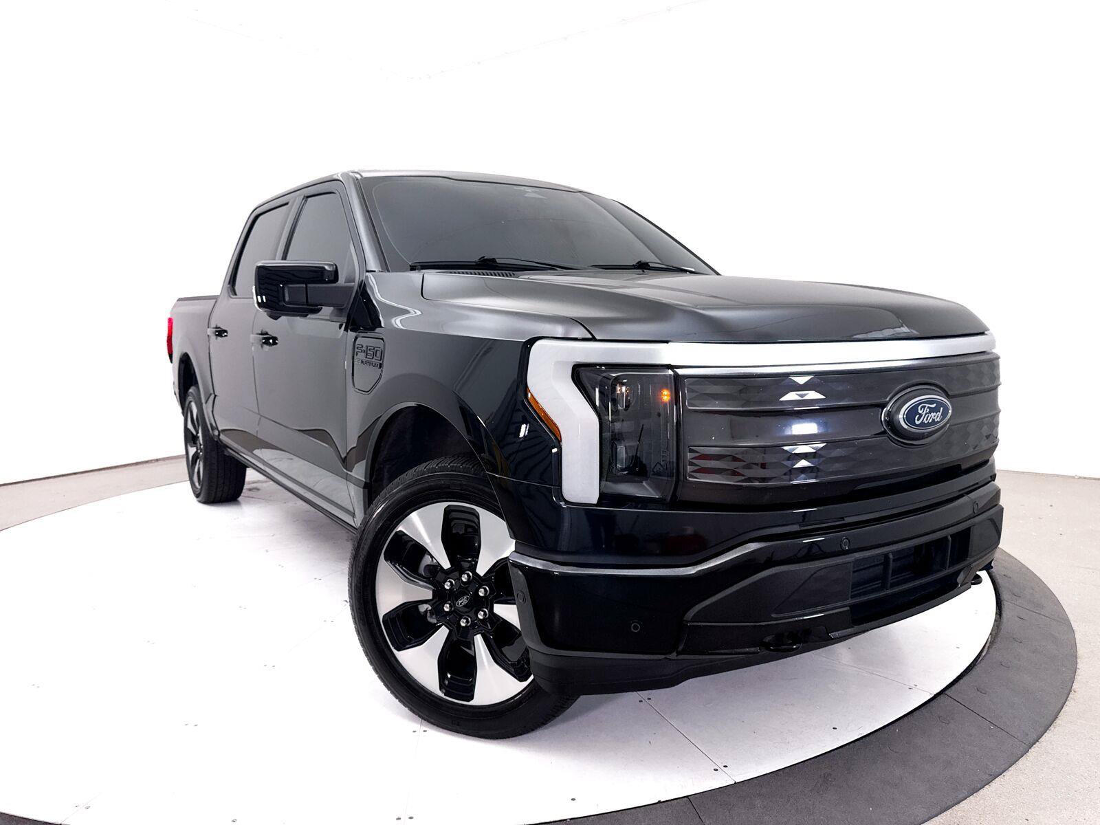 Used 2023 Ford F150 Lightning Platinum AWD/4WD image 1