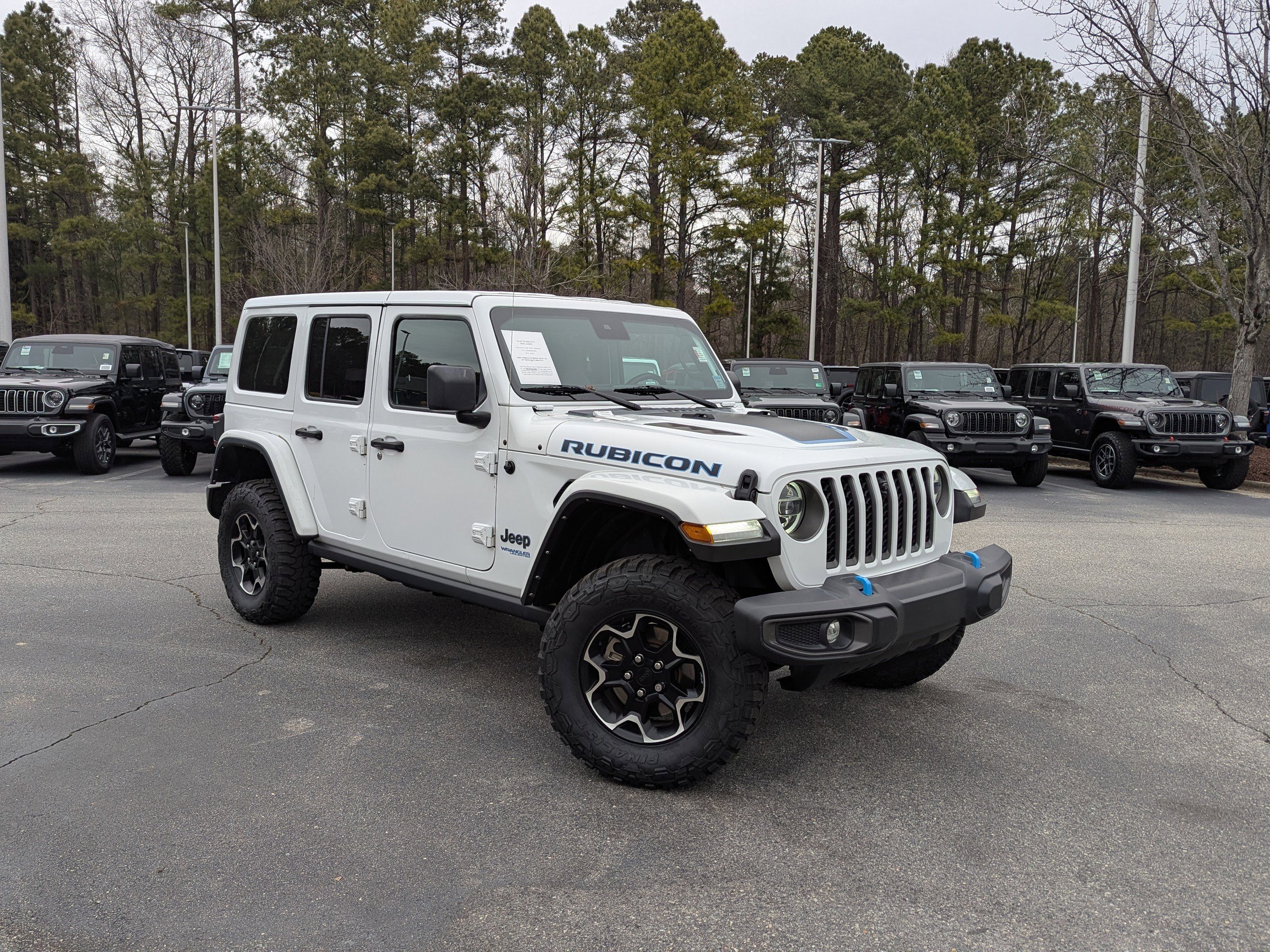 Used 2021 Jeep Wrangler Unlimited Rubicon 4xe w/ Cold Weather Group image 3