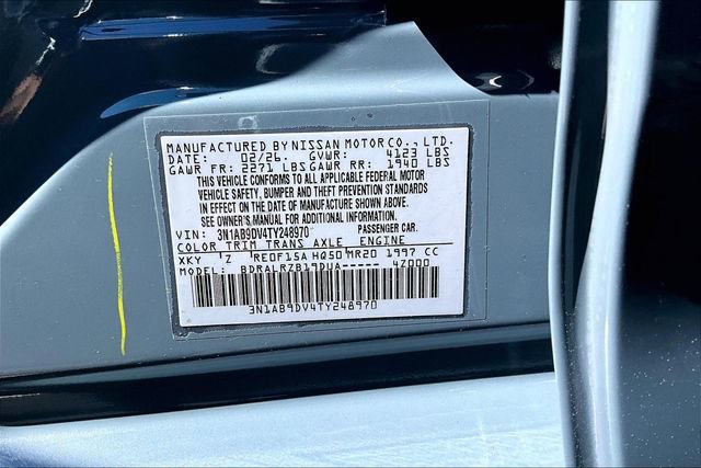 New 2026 Nissan Sentra SR image 14