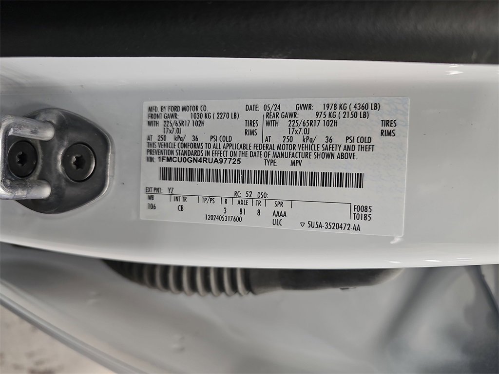 Used 2024 Ford Escape Active image 35