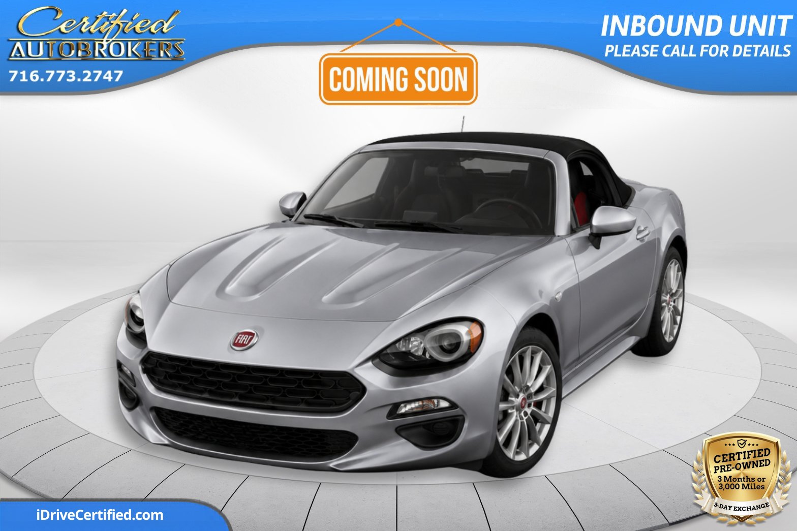Used 2017 FIAT 124 Spider Classica RWD image 1