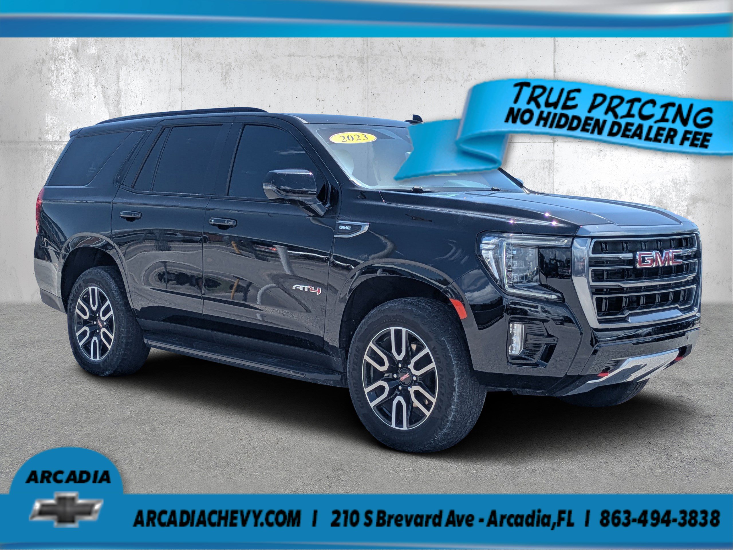 Used 2023 GMC Yukon AT4 w/ LPO, Floor Liner Package