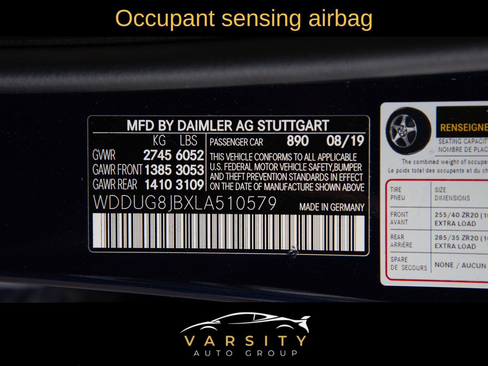 Used 2020 Mercedes-Benz S 63 AMG 4MATIC Sedan image 47