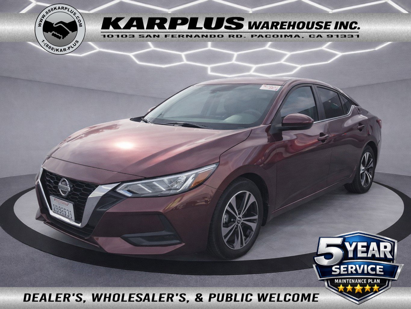Used 2021 Nissan Sentra SV FWD image 1