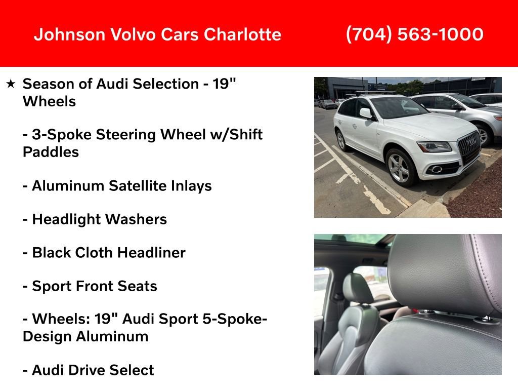 Used 2017 Audi Q5 2.0T Premium Plus w/ Technology Package AWD/4WD image 6