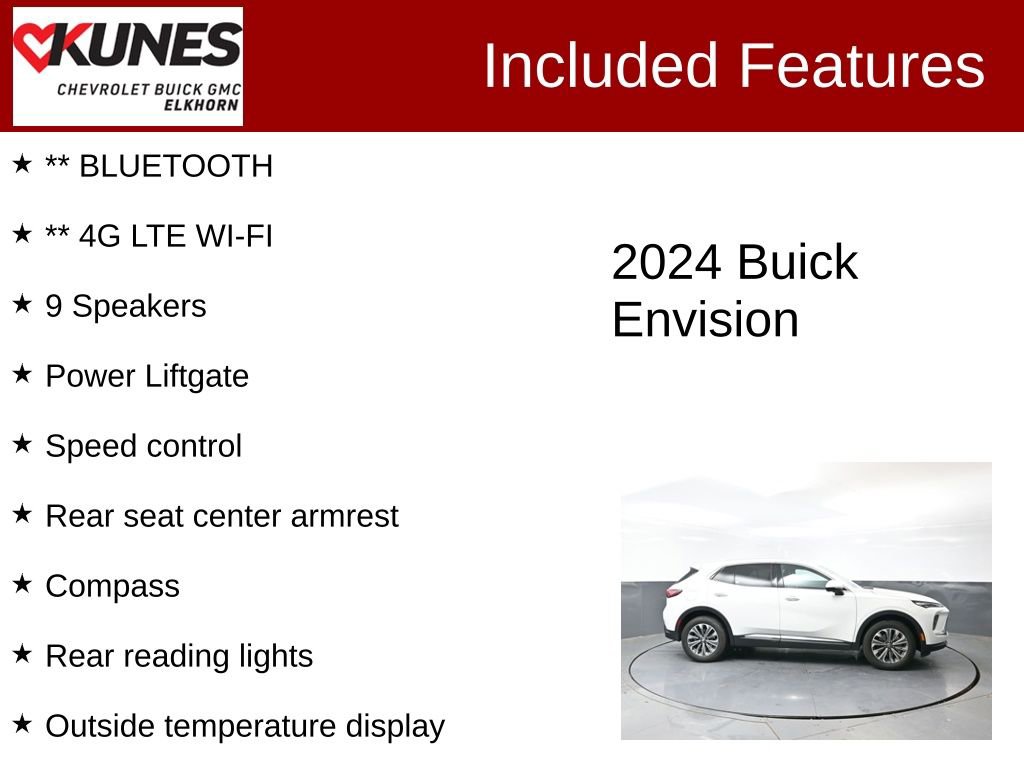 Used 2024 Buick Envision Preferred AWD/4WD image 3