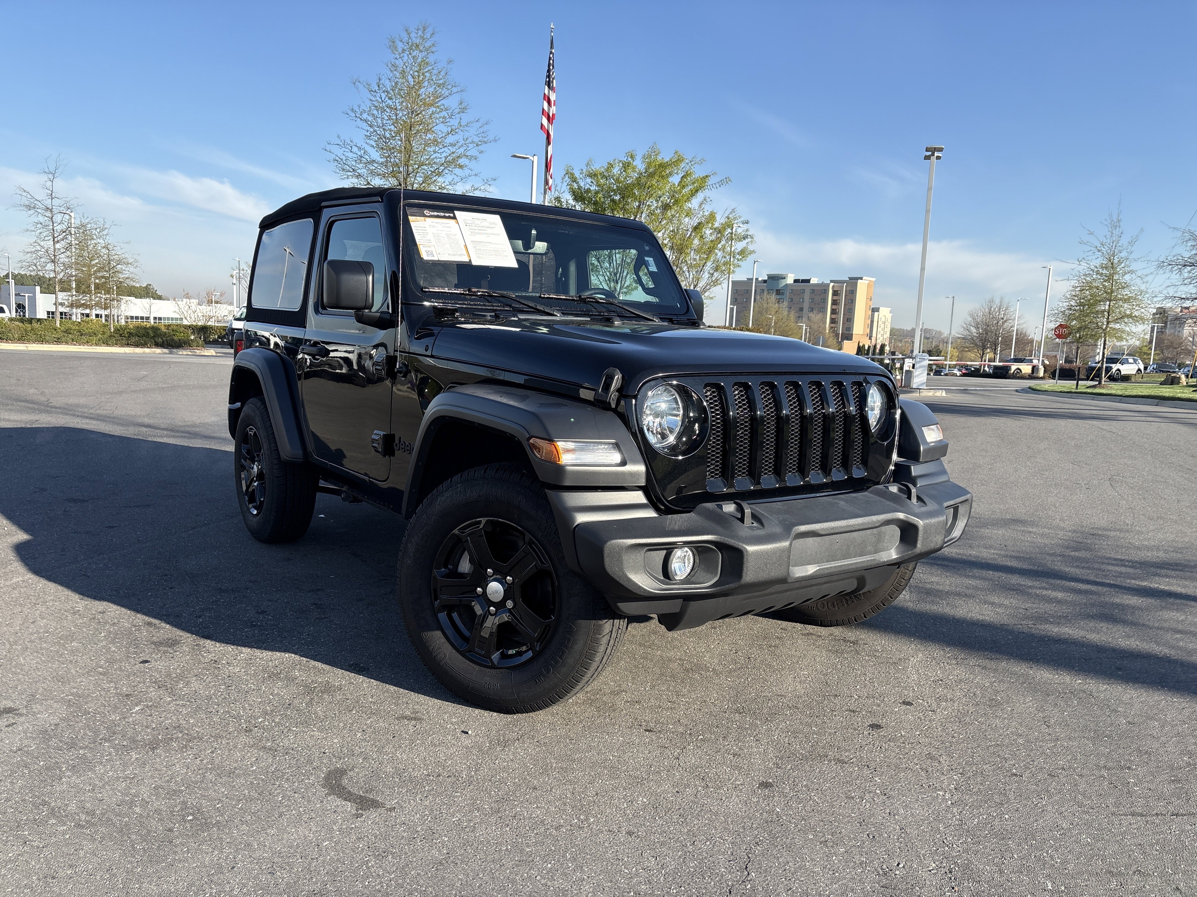 Certified 2023 Jeep Wrangler Sport AWD/4WD image 2
