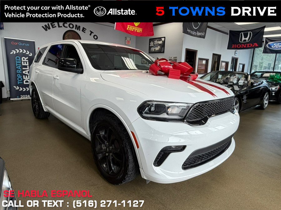 Used 2021 Dodge Durango SXT w/ 3rd Row Seating Group RWD image 1