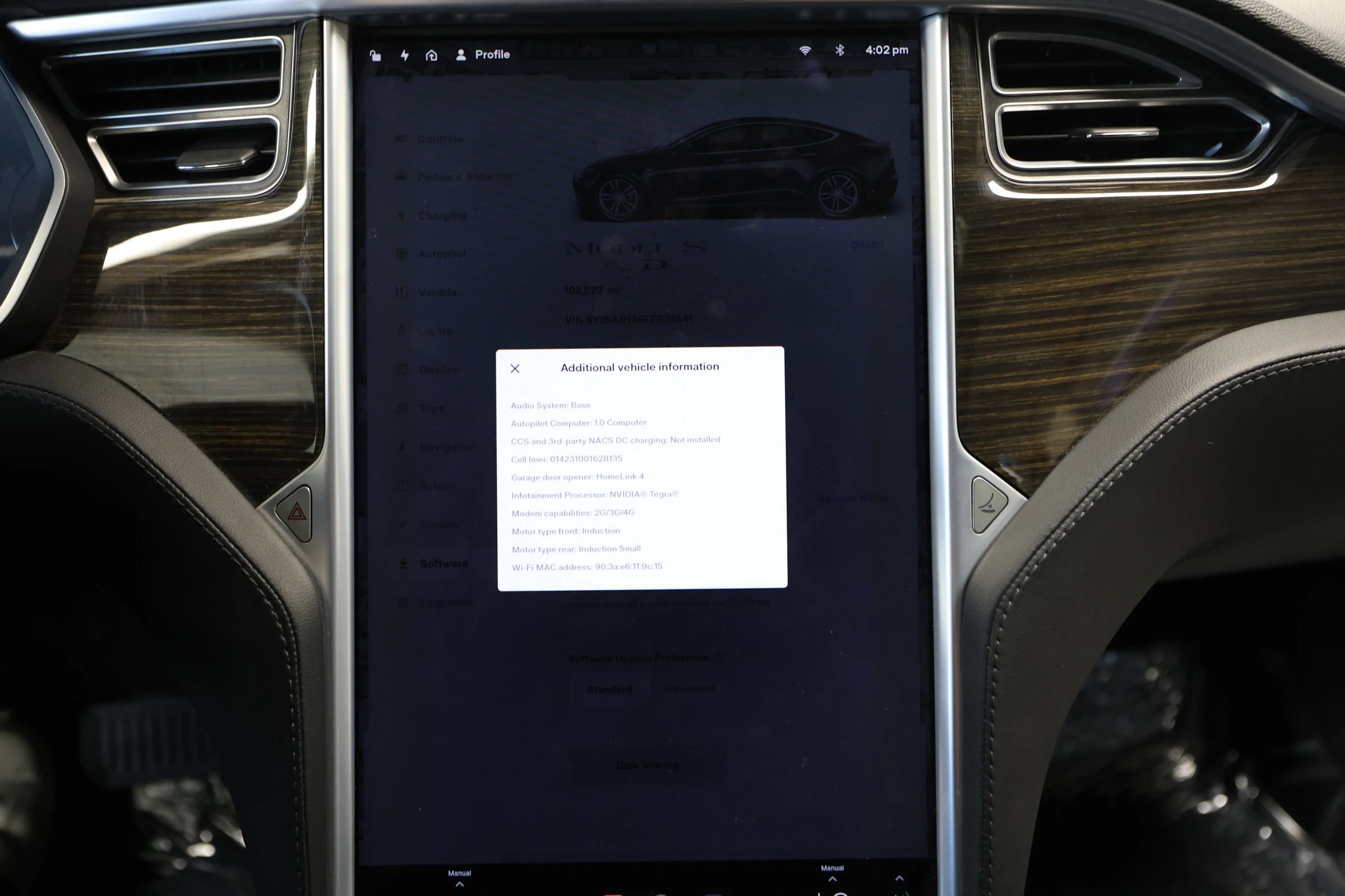 Used 2015 Tesla Model S 85D AWD/4WD image 54