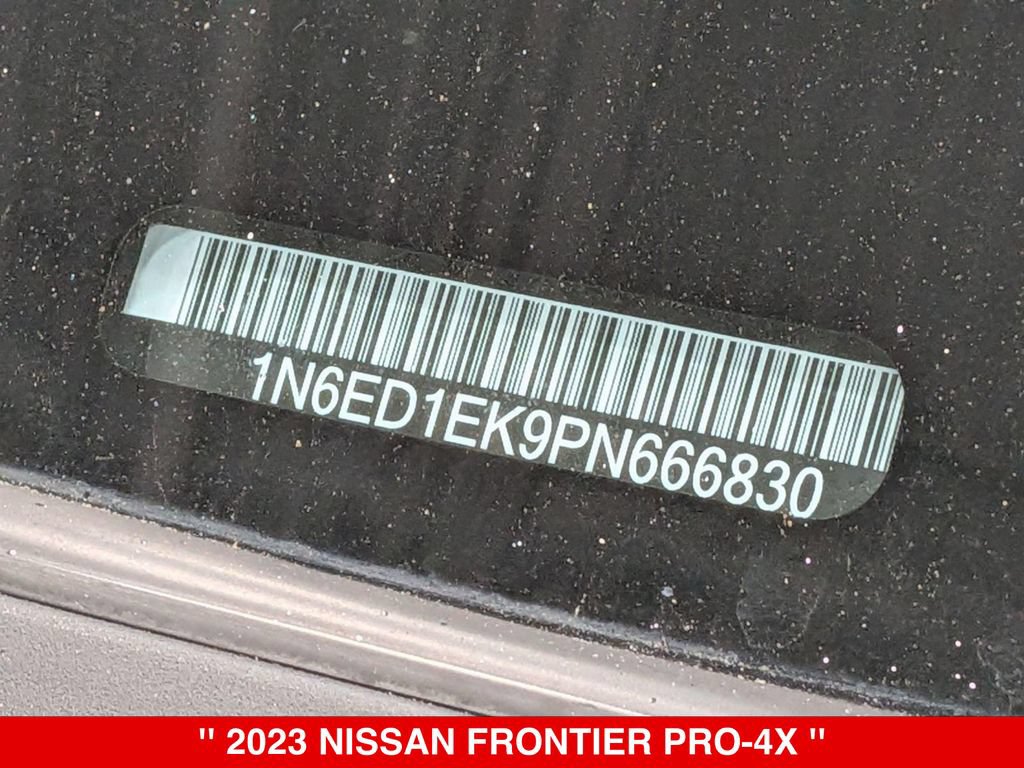 Certified 2023 Nissan Frontier PRO-4X w/ Pro Convenience Package AWD/4WD image 38