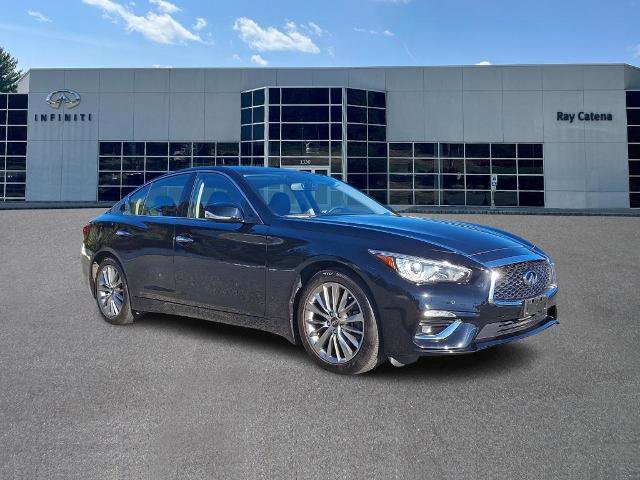 Certified 2022 INFINITI Q50 Luxe w/ Cargo Package