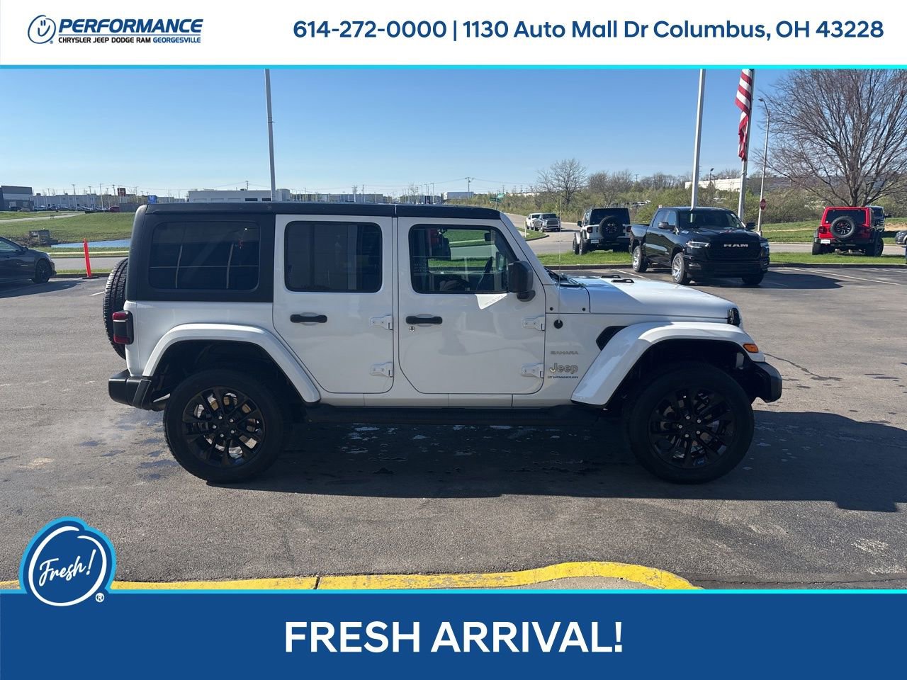 Used 2023 Jeep Wrangler Unlimited Sahara w/ Cold Weather Group image 3