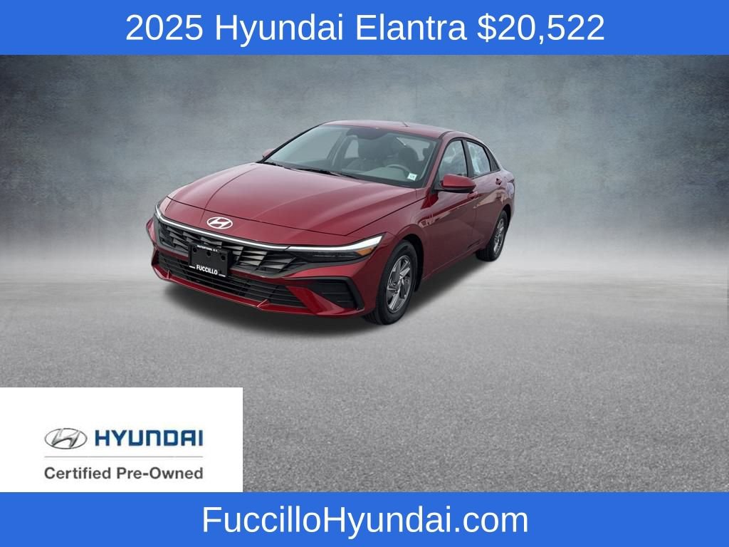 Certified 2025 Hyundai Elantra SE