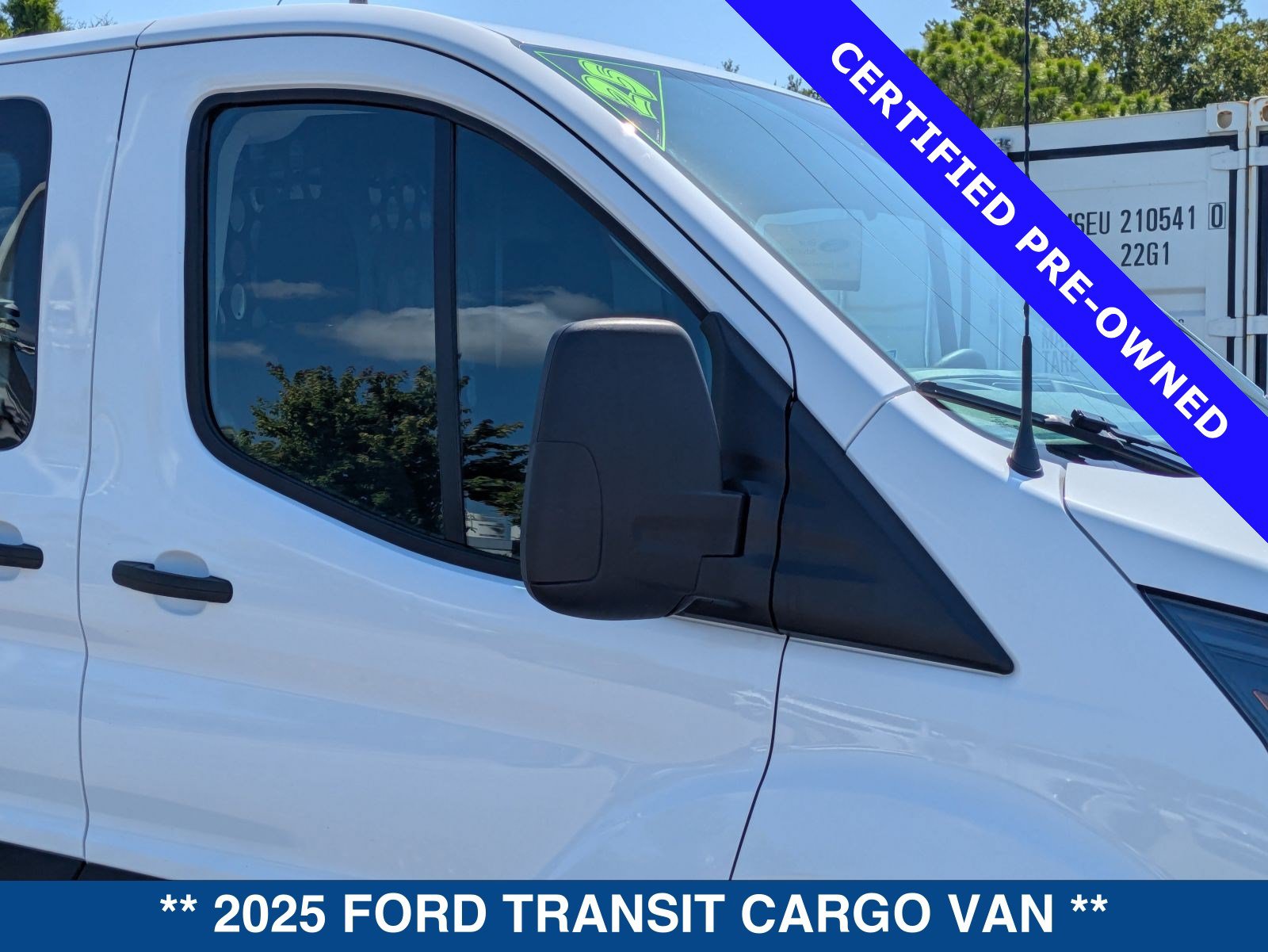 Certified 2025 Ford Transit 250 Low Roof w/ Exterior Upgrade Package RWD image 10