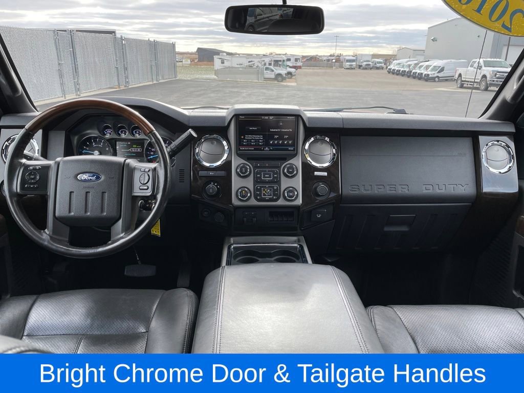 Used 2016 Ford F350 Platinum w/ Snow Plow Prep Package image 19